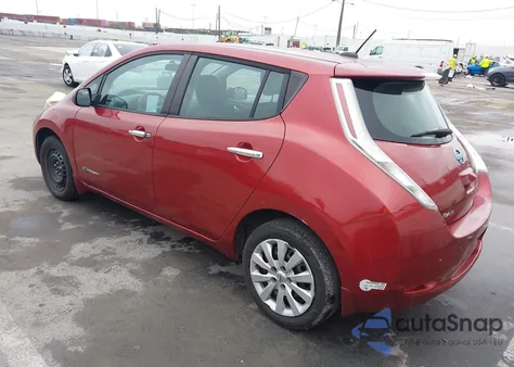 2015 Nissan Leaf S z USA, uszkodzony, nr VIN 1N4AZ0CP6FC333769